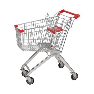 شراء 60L الأكثر مبيعًا على الطراز الأوروبي عربة التسوق المعدنية سوبر ماركت للحمل online manufacture