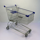 180L High Capacity Q195 Steel Metal Shopping Trolley Asian Type