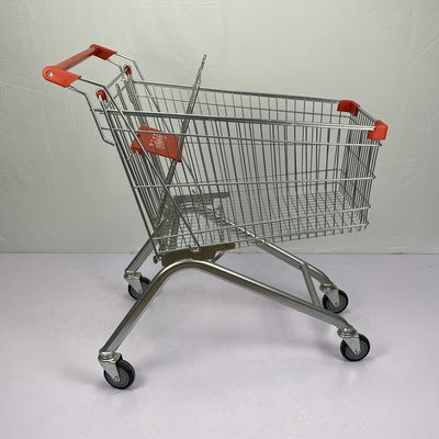 شراء CE 125L عربة التسوق الأوروبية الكبيرة 110kgs تحميل عربة التسوق المعدنية السعة online manufacture