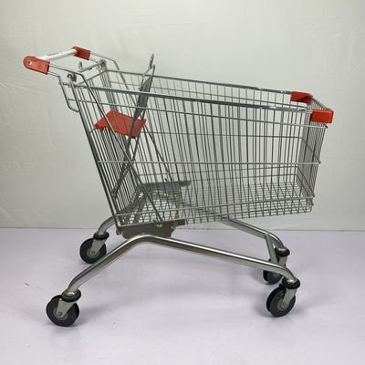 شراء الطراز الأوروبي حسب الطلب عربة تسوق البقالة 150 لتر عربة مسحوق سوبر ماركت معدنية طلاء online manufacture