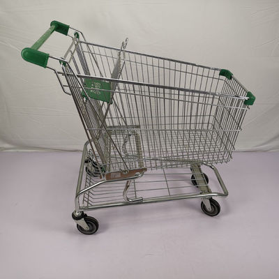شراء 180L Q195 Steel Metal Supermarket عربة تسوق من النوع الأمريكي online manufacture