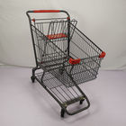 125L Standard American Shopping Trolley Warehouse Shopping Cart With Foldable Seat