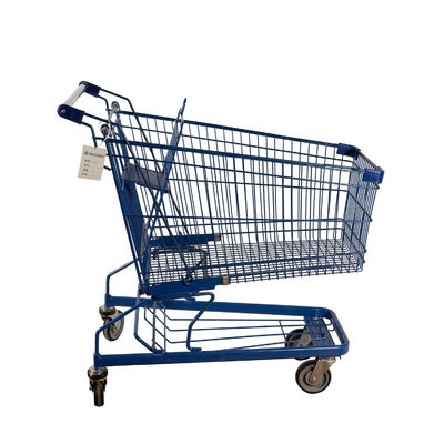 شراء Q195 Steel 150L سوبر ماركت عربة عربة معدنية مع مقعد أطفال قابل للطي online manufacture