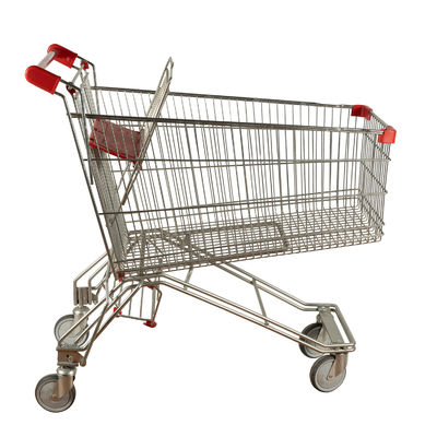 شراء عربة بقالة معدنية على الطراز الروسي سعة تحميل 110 كجم مع رف البيرة online manufacture