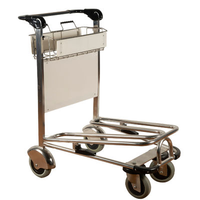 شراء عربة أمتعة المطار من الفولاذ المقاوم للصدأ CE مع عربة ركاب المطار Handbreak online manufacture