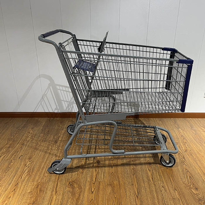 شراء 240 لتر سعة كبيرة متجر الراحة الصين عربات البقالة الأسلوب الأمريكي عربة يدوية online manufacture