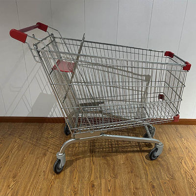 شراء 180L General store CE Certificate Elevator Wheel Steel Shopping Cart تصنيع عبر الإنترنت