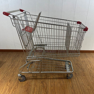 شراء عربة تسوق ألمانية عالية السعة 210 لتر مع مقعد للأطفال تصنيع عبر الإنترنت